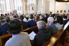 Feier der 1. Heiligen Kommunion in Sankt Crescentius (Foto: Karl-Franz Thiede)